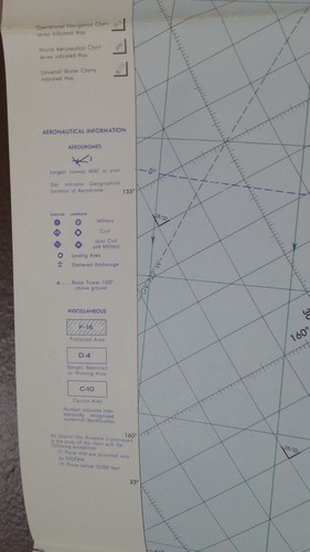 1970 BERING STRAIT MAP Global Navigation Chart (GNC 6N, Edition 7) 41"x57" - Bild 8 von 10