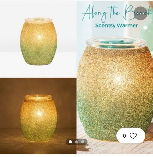 Scentsy Warmer ~ Along the Beach Wax Warmer ~ FULL Size ~ Brand NEW in Box - Picture 3 of 3