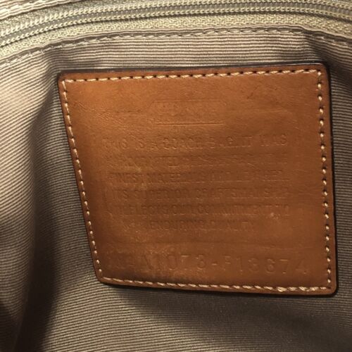 Borsa donna Coach firmata tela crema e marrone borsetta tote borsetta borsetta A1073-F13674 - Foto 3 di 4