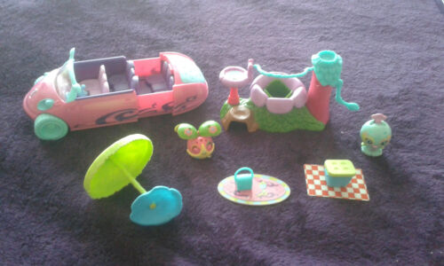Zoobles Spring To Life Car Picnic Characters Playset Spin Master RARE BUNDLE