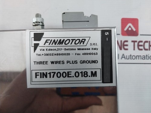 Filtro Trifase FINMOTOR FIN1700E.018.M 500 VAC 3X18A A 40C 50/60HZ 15MA - Picture 11 of 15