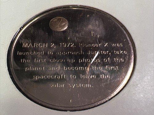 1973 Franklin Mint America In Space LE Proof Apollo 15 & Pioneer Medal Coin Set - Picture 9 of 11