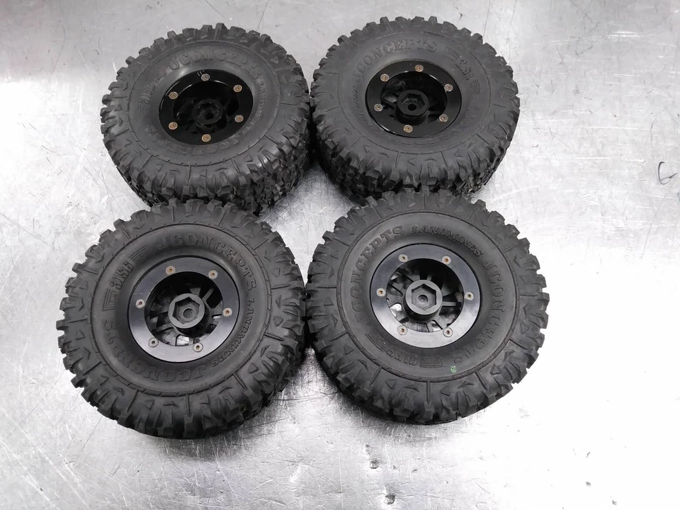 RC4WD 1911 1.9'' Beadlock Wheels RC4Z-W0274 Jconcepts Landmines dual stage foams - Image 2 of 3