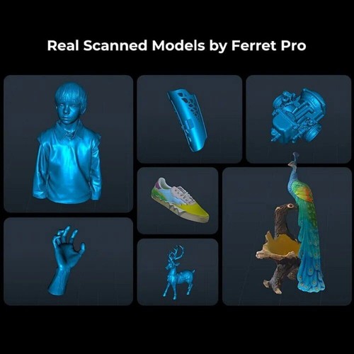 Creality CR-Scan Ferret Pro 3D Scanner for 3D Printing iOS Mac Win 10 11 Windows - Picture 9 of 11