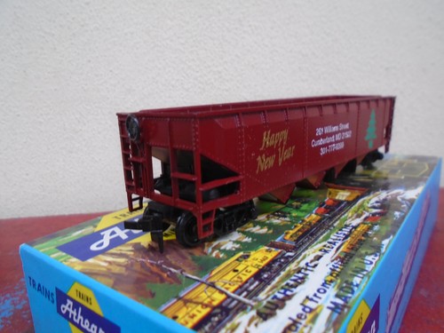 BBR Hobby Corner 38th Anniversary Christmas Hopper Car 57-1996 Athearn - Picture 4 of 7