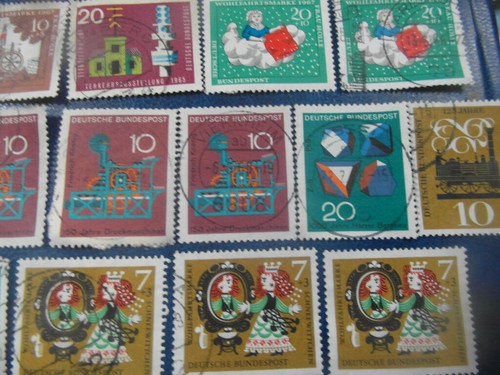 Stamps : Germany Federal republic pictorial defs.cv£7.45. - 第 6/7 張圖片