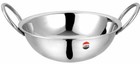 CAMRO Round Bottom Heavy Stainless Steel KADHAI 4 litres With Free Delivery