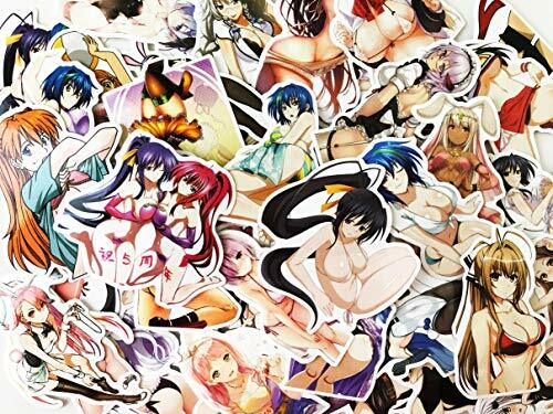 20 zufällige sexy Anime Waifu Mädchen Vinyl Aufkleber - Bild 3 von 4