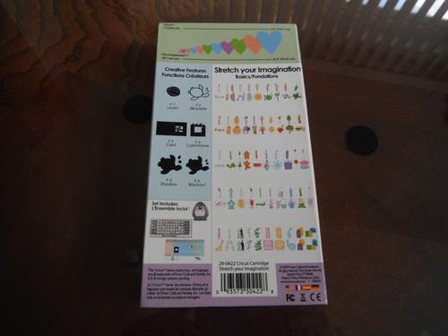 Cricut Shapes Cartridge Stretch Your Imagination Provo Craft unknown link - Picture 2 of 3