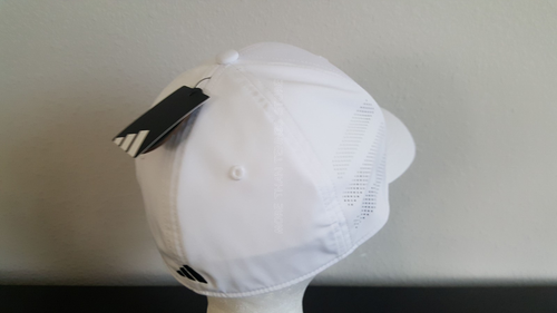 adidas Unisex Cap Gameday Structured Stretch Fit Hat 4.0 White S/M - Picture 7 of 12