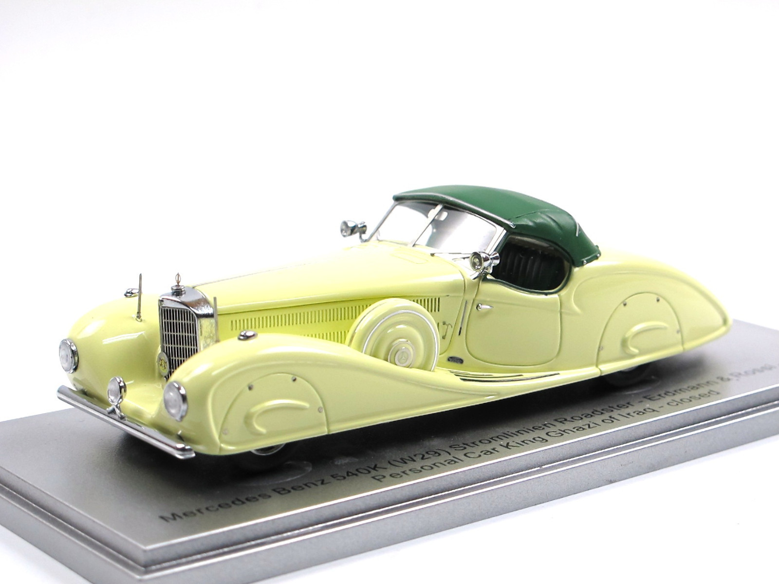 Kess 1936 Mercedes-Benz 540K (W29) Roadster Erdmann & Rossi King Ghazi I. 1 43 Kess 1936 Mercedes-Benz 540K (W29) Roadster Erdmann & Rossi King Ghazi I. 1 43