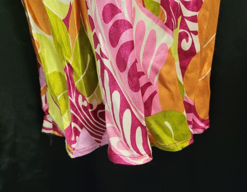 Vintage Morgan Couture Multicoloured Sun Sheath Midi Dress Size 6 - 8 - Picture 3 of 8