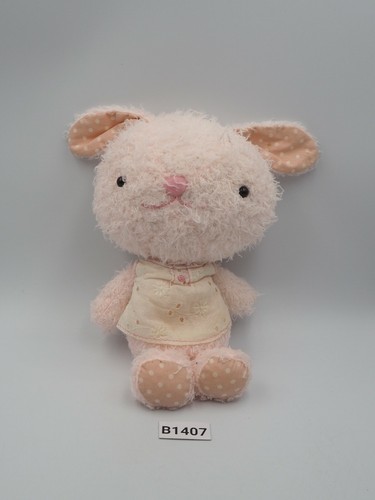 Mon seuil B1407 Pink Rabbit Plush 6" Stuffed Toy Doll Japan - Picture 1 of 7
