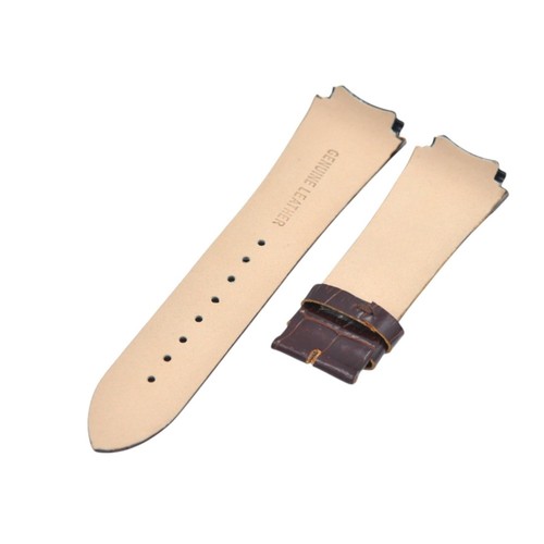 Bracelet de montre en cuir marron 27 mm W0040G2 pour Guess - Photo 3/7