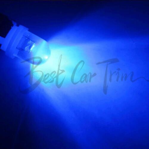 10pcs Blue 12V 5W T10 194 168 158 W5W 501 LED Car Side Wedge Light Lamp Bulbs - Picture 12 of 14