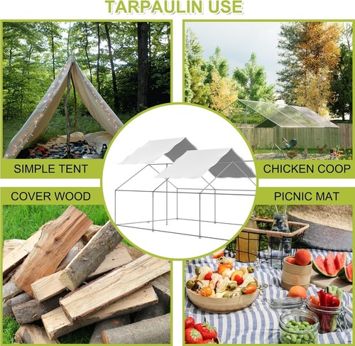 Easy Install Waterproof Chicken Coop Canopy - Ideal for Medium and Large Breeds - Picture 7 of 10
