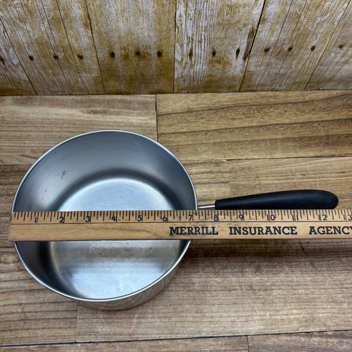 REVERE WARE 1801 Copper Clad Bottom 3 Qt Sauce Pan Pot No Lid Clinton Ill USA - Picture 7 of 9