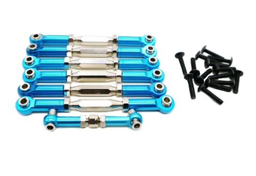 Aluminum metal Upgraded Parts DIY For 1:10 Rc HPI BULLET3.0 ST / MT / Car Blue - Picture 24 of 52