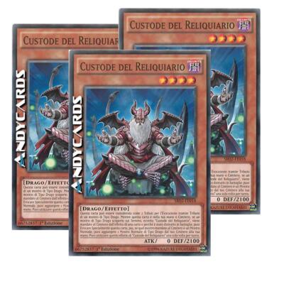 3x RELIQUIENWÄCHTER   (Keeper Of The Shrine)   Common   SR02 IT018   1Ed