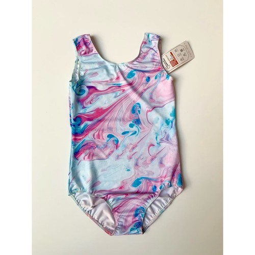Tenvda Mädchen blau und rosa Gymnastik Trikot Mädchen Größe 8-10 neu mit Etikett unverbindliche Preisempfehlung des Herstellers: 31 $ - Bild 2 von 7