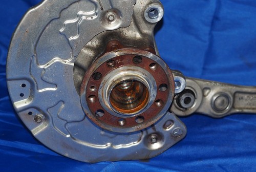 2017-2023 Mercedes W213 C238 E Class RWD Left Front Spindle Knuckle Assembly OEM - Picture 3 of 11