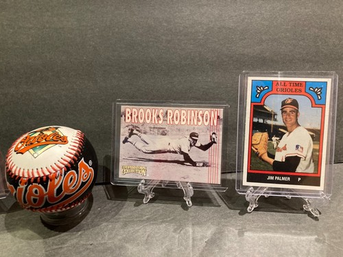 Baltimore Orioles SET: Franklin Baseball,4 Cards-Ripken B.Robinson Murray Palmer - Picture 3 of 21
