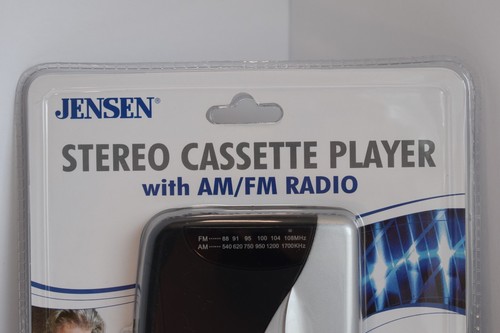 Vintage Jensen AM/FM Stereo Cassette Player Radio Headphones Model SCR-68A New 2 - Picture 2 of 15