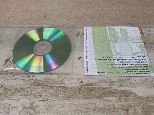 Coil MEGALITHOMANIA! rare ltd official CD 2003 mTHROBBING GRISTLE Psychic Tv - Picture 6 of 8
