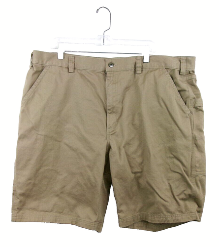 Duluth Trading Co Carpenter Shorts Big/Tall Men's 46 x 11 Beige Khaki Utility - Picture 1 of 6