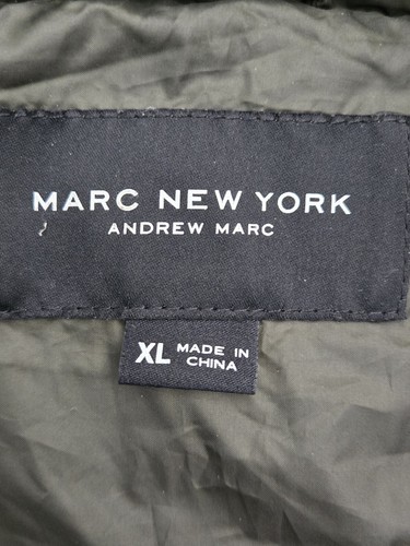 Marc New York Andrew Marc Chaqueta con Capucha Mujer XL Verde Acolchado Cremallera Completa Abrigo - Imagen 14 de 19