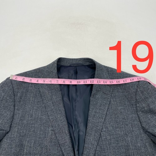 Rodd Gunn Officina Marlane men 2XL Blazer Sport fit Jacket grey Herringbone coat - Picture 7 of 14