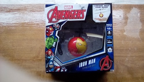 Iron Man and Capt America Flying UFO Ball Helicopter BY Marvel Avengers