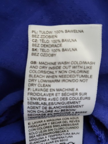 Camiseta North Face Para Hombre L Azul Logo Fino Equipo Alpino Algodón NF0A4QQ85NX - Imagen 6 de 14