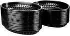 Oval Food Basket Plastic Diner Fast Food Basket for Fries Chi Burgers (50 Pack)