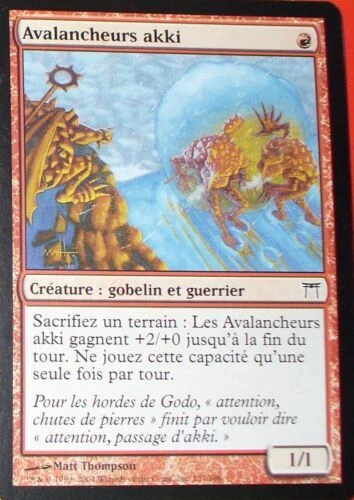 Créatures magic: l'assemblée (MTG) à l'unité de jeux de cartes à collectionner