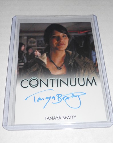 Continuum TV Show Season 3 Autograph Trading Card Tanaya Beatty as Rebecca
