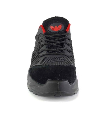 Tuffking 9080 Black 100% Metal Free Composite Toe Cap Safety Trainers PPE - Picture 1 of 2