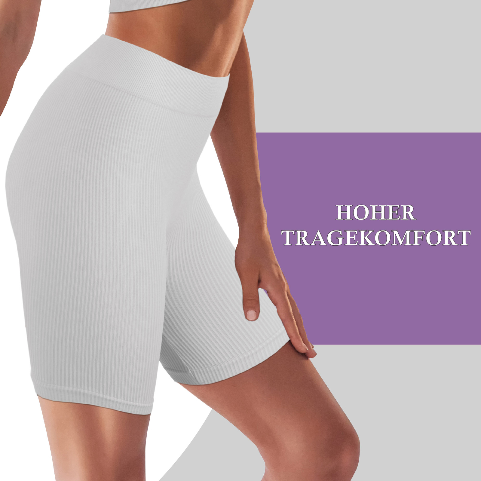 Miederpants Langbein Figurformende Miederhose Shapewear High Waist Stretch Slip