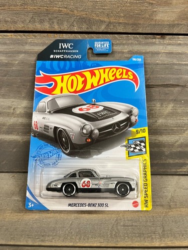 2 FOR 1! Hot Wheels Lot MERCEDES BENZ 300 SL New IWC Racing xploraf 155 - Picture 3 of 4