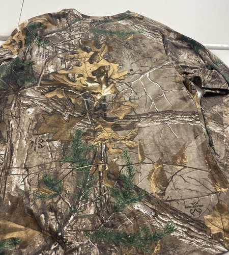 Habit Realtree Shirt Women Size XL Brown Hunting Top Tree Mossy Oak Outdoor - Picture 12 of 14