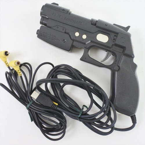 PS2 GUN CONTROLLER 2 Boxed Guncon NPC-106 Work for CRT TV Only Playstation 0656 - Picture 2 of 9