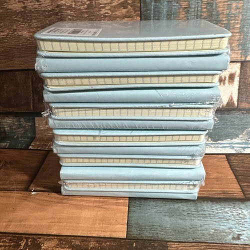 A6 Pocket Size Mini Hardcover Notebooks,124 pages light blue 12 Pack scrapbook - Picture 2 of 17