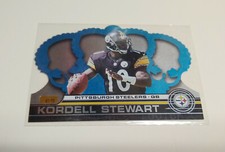 2001 Crown Royale Platinum Blue #110 Kordell Stewart /75 Pittsburgh Steelers