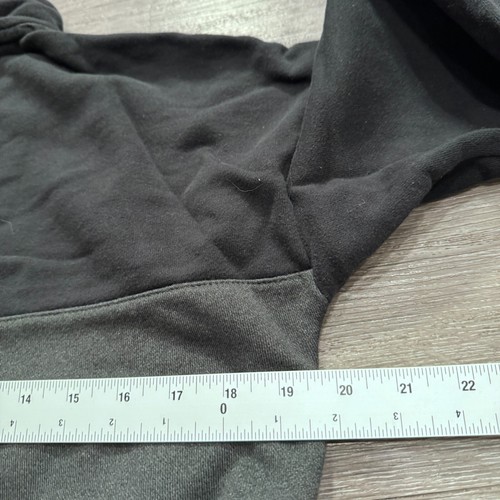 Nike Air Jacket Mens Small Black Gray Fleece Pullover 1/4 Zip Adult Sweatshirt - Bild 12 von 12