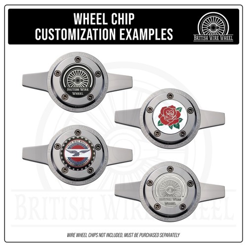 2 Bar Zenith Cut Locking KnockOffs w/ 5 Lug Locking Adapters, Set of 4 + Hammer - Picture 8 of 11