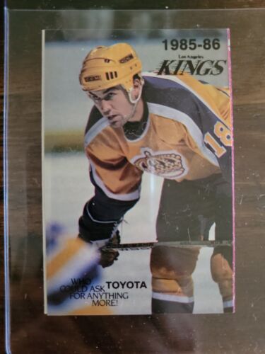 1985-86 Los Angeles Lakers Pocket Schedule Magic Johnson Kareem Cover NM+ - Picture 2 of 2