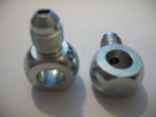 FMR BRAKE FITTINGS AN -4 X 3/8" X 10MM BANJO ADAPTERS, 2 PACK,P/N 941-776-04-03P - Picture 3 of 3
