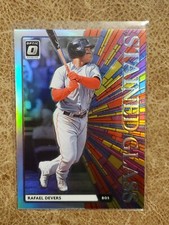 2020 Donruss Optic Stained Glass Rafael Devers Boston Red Sox #SG-7 Insert NICE