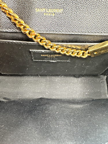 Bolso de hombro clásico mediano Saint Laurent Kate Grain De Poudre - Imagen 10 de 20