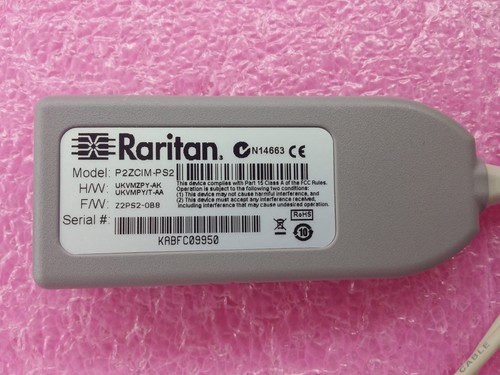 Raritan P2ZCIM-PS2 UKVMZPY-AK UKVMPY/T-AA PC dongle interfaccia cavo KVM di rete - Foto 5 di 8